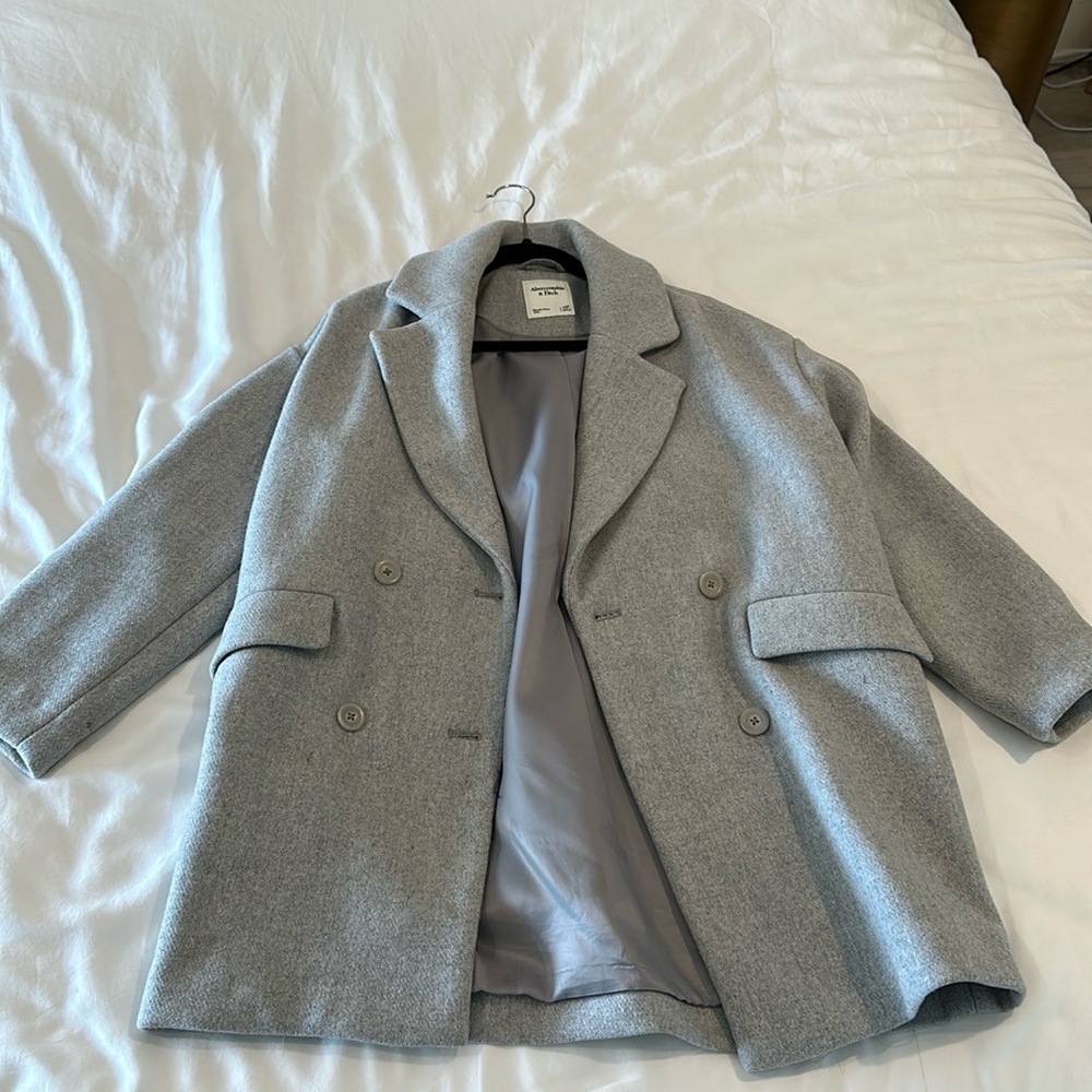Gray coat